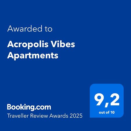 Acropolis Vibes Apartments Aten Exteriör bild